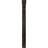 1 1/2"W  x 10"D x 12"H Ashford Single, Wrought Iron Bracket, (Single center brace), Antiqued Pale Gold-30778485-30778480