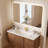 Frameless Bathroom Mirror LED Lighted Dimmable Mirror with Color Adjustable and Memory Function -1042732289