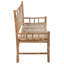 Banc de jardin en bambou / rotin Lydd-1294314470