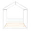 Grand lit à thème en bois pour grand lit avec tête de lit décorative, blanc-1399068526