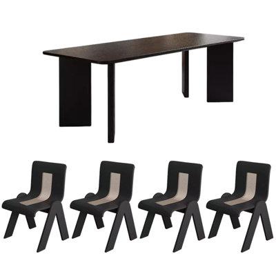 2 Rectangular Dining Set