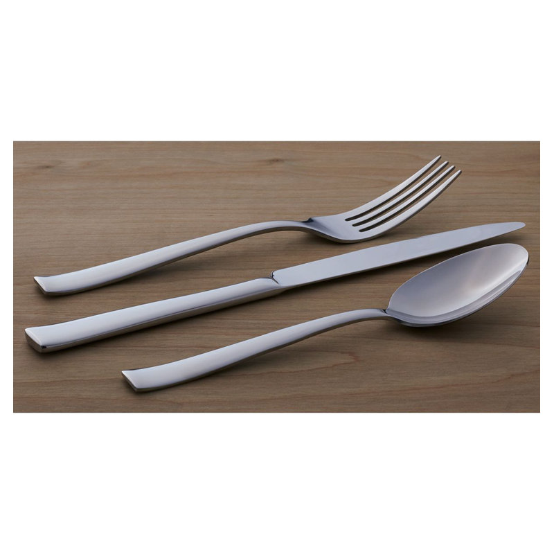 Monolith 20-Piece Stainless Steel Flatware Set for 4