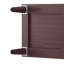 Armoire de rangement 69,4 po de couleur brune avec tablettes réglables et pieds en bois massif, idéale pour le buffet de la salle à manger avec quatre portes et un couloir de bon bureau-242205447-242205446