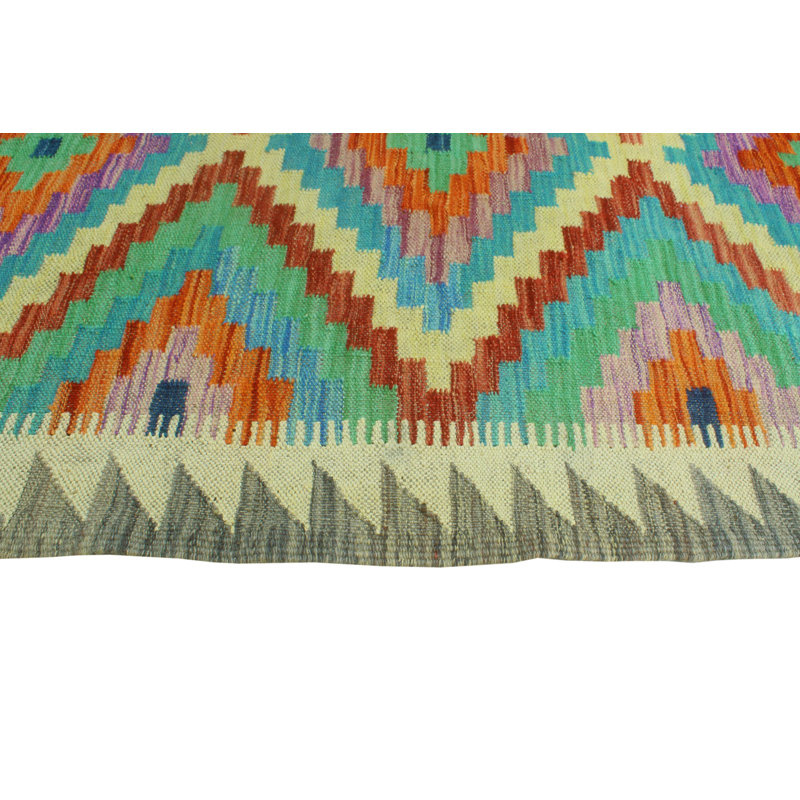 Bobbee Wool Geometric Indoor Rug