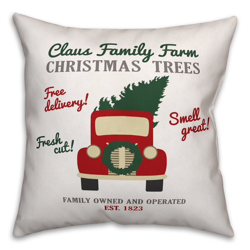 Coussin de famille claus, Housse de coussin