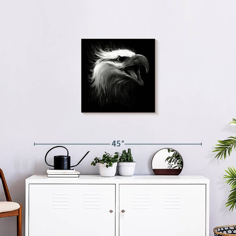 Brampt The Eagle Eye, 20" H x 20" W