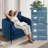 Shalon Velvet Upholstered Accent Chair with Cushion & Metal Legs-119018466