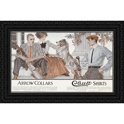 Arrow collars. Cluett shirts (1895 - 1917)