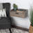 Modern Floating Wall Shelf With Pull-Out Drawer, Solid Wood Storage And Display Unit For Home Or Office