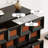Black Solid + Manufactured Wood Accent Cabinet