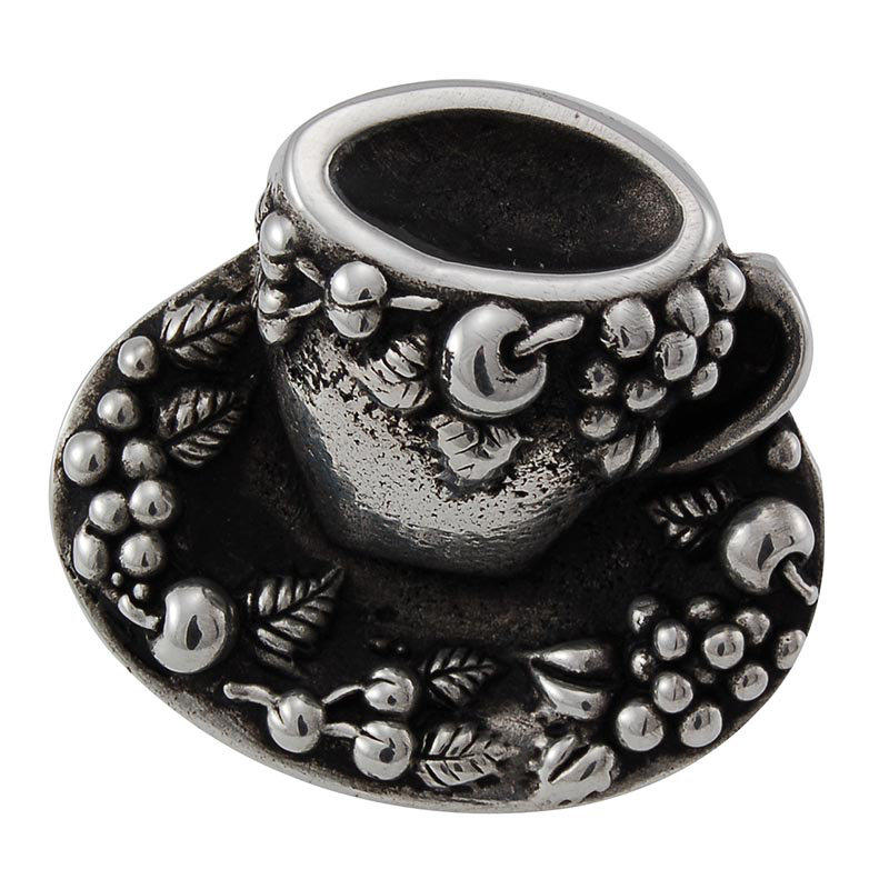Miscellaneous Novelty Knob, Antique Silver