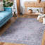 Tapis oriental gris / rose en coton Oriental-82804693