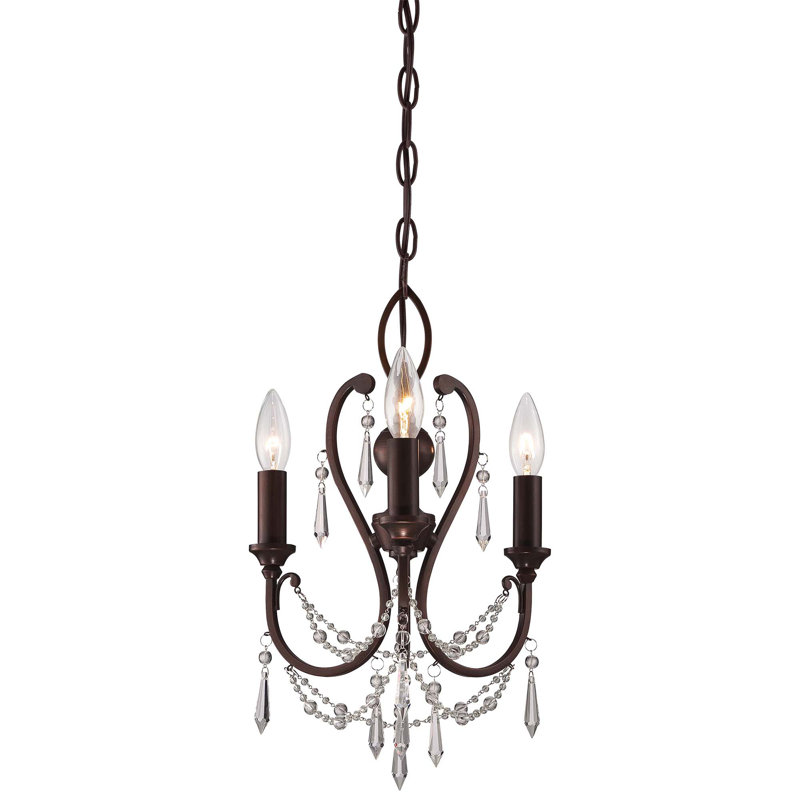 Bayles 3 - Light Dimmable Classic / Traditional Chandelier