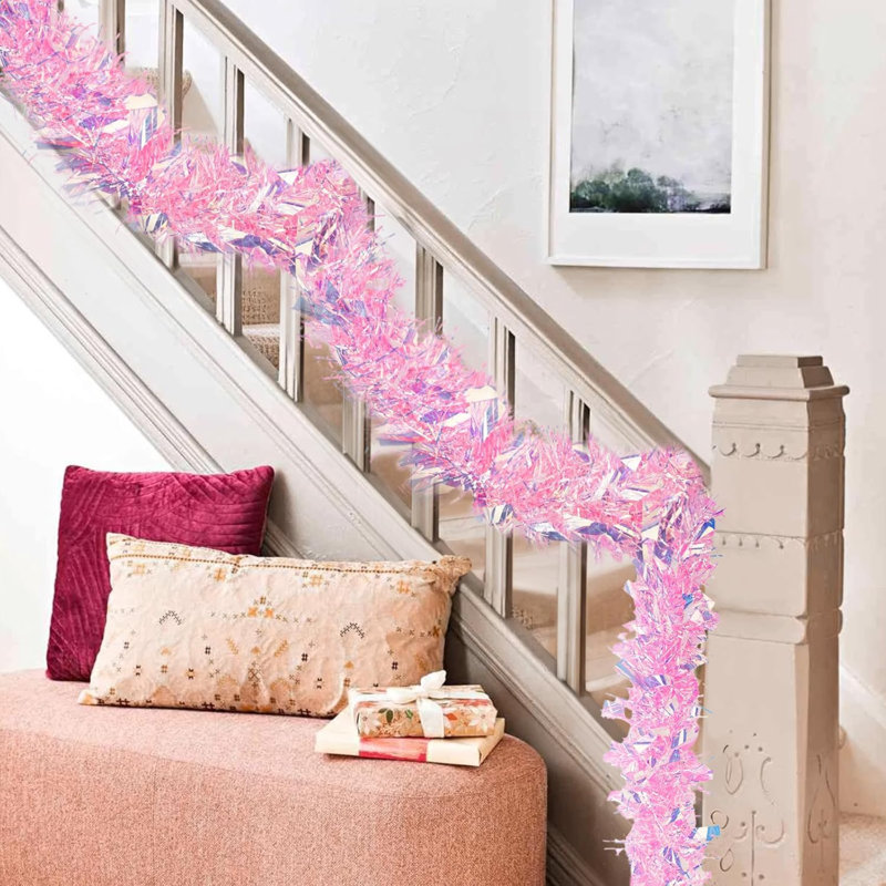 Anistasia Faux Garland, Pink, 4.05cm H x 2.51cm L x 3.85cm D