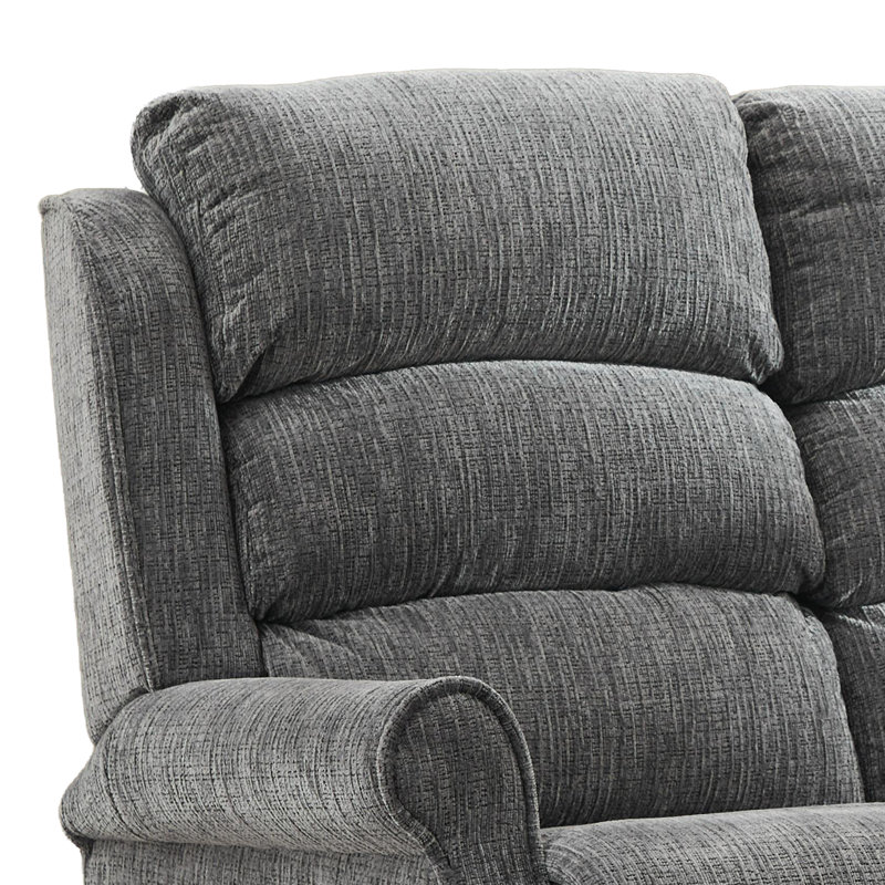Constantino 3 Seater Electric Reclining Sofa, Grey
