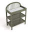 Ensemble de lit de bébé convertible 3 en 1 avec matelas et table à langer Olivia Graco Olivia - Olive-117969496