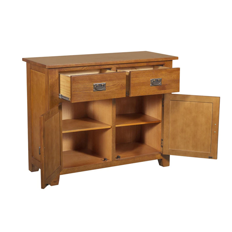 Mcmillen Solid Wood Accent Cabinet, Cherry