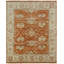 Prange Wool Oriental Area Rug in Rust/Ivory-1638872783