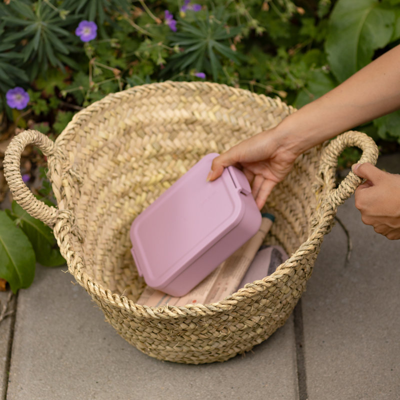 Brabantia Make & Take Lunch Box, Medium, Lilac Pink