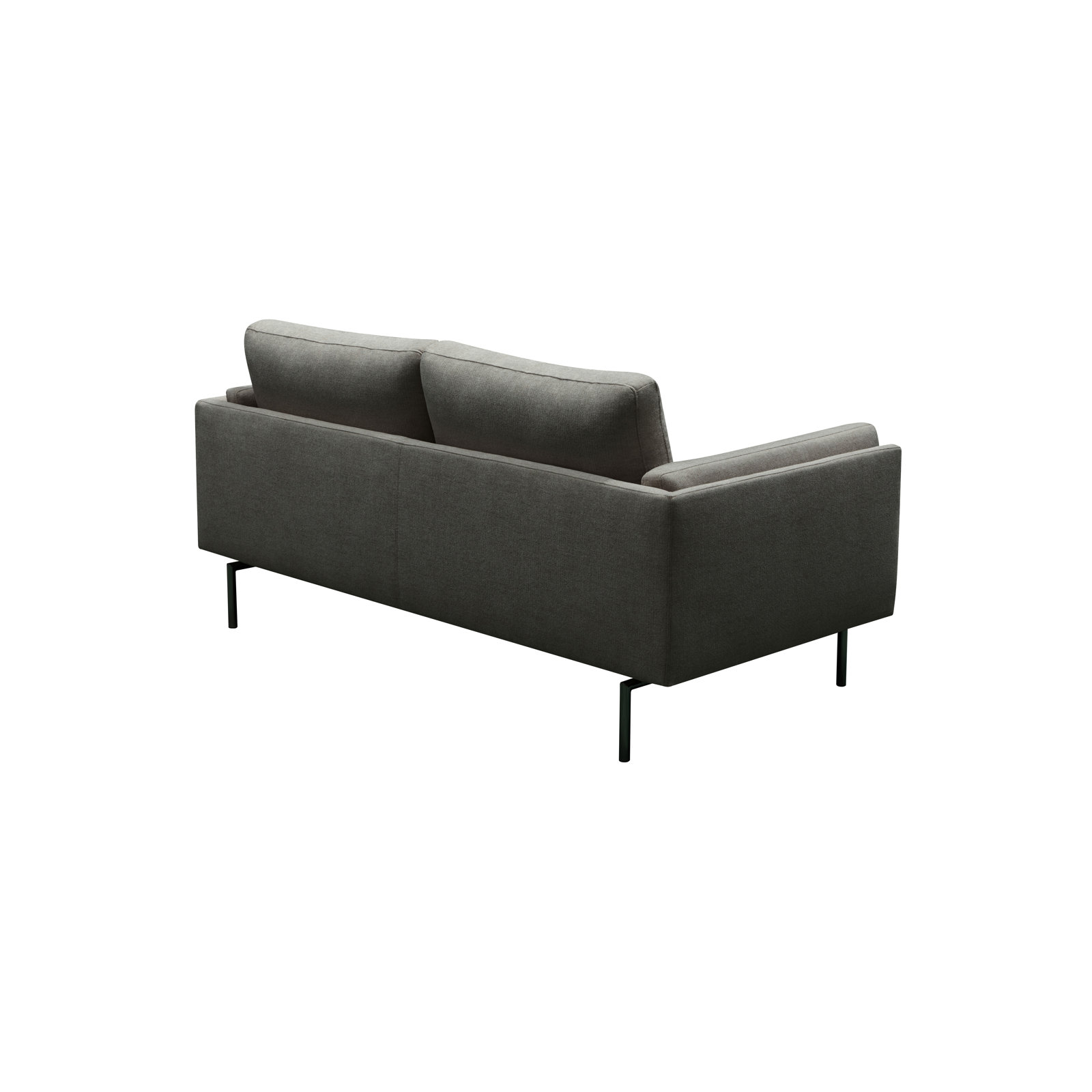 Elenora 64'' Upholstered Loveseat, Charcoal Performance