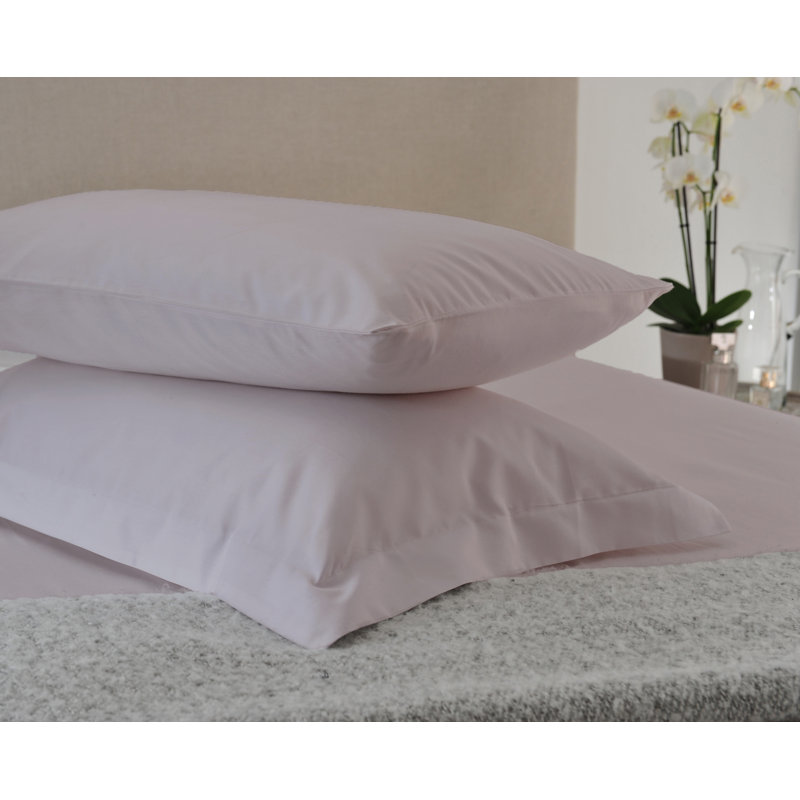 Pillowcase - Set of 2, Pink, 50cm H x 75cm W x 0.5cm D