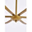 Lustre en roue de chariot à 6 lumières de style bougie Henton-330010119-330678277