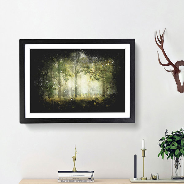 East Urban Home View of the Forest in the Spring - Picture Frame ...