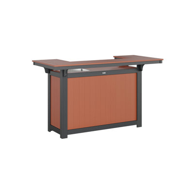 Outdoor Rectangle Bar Table