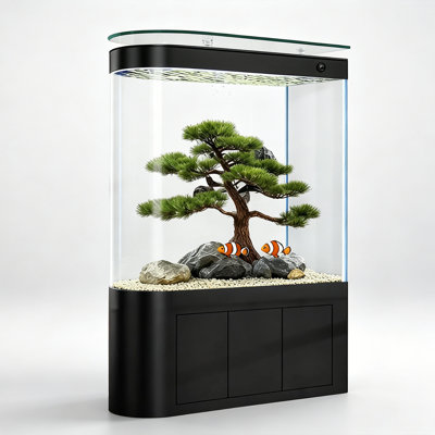240-250 Gallon Acrylic Modern Eco Aquarium Tank