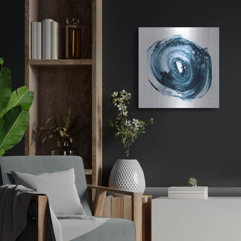 «Indigo Nebula II» par Ethan Harper, H 24 po x l 24 po