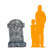 Pirate Captain Tombstone Statue
