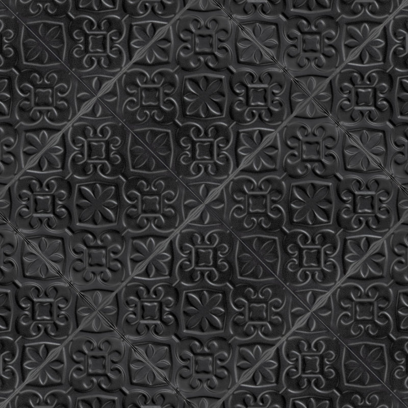 Triplex Valverde 8" x 8" Ceramic Patterned Wall Tile