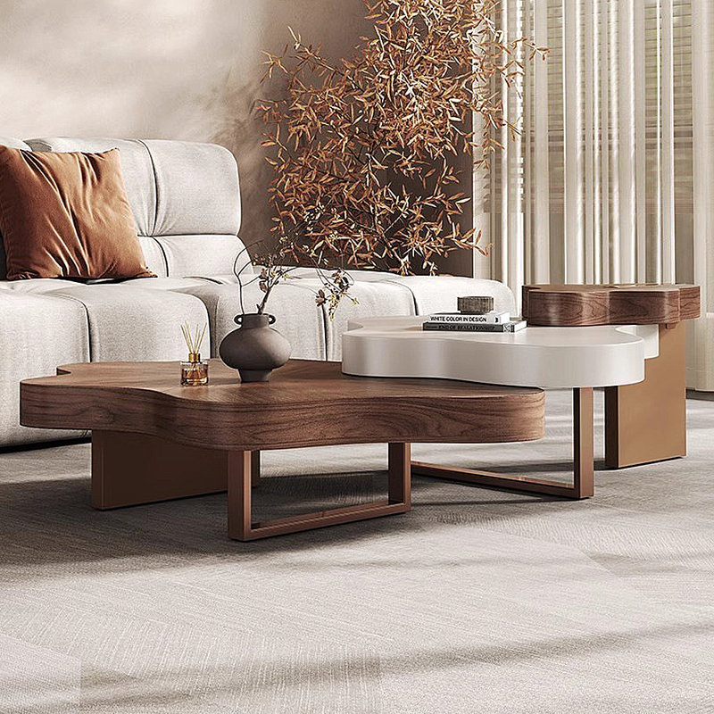 Modern personalized light luxury coffee table