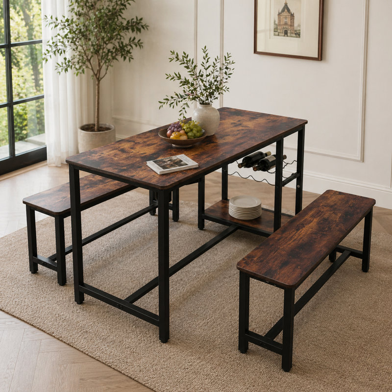 Lasiandra 4 - Person Dining Set