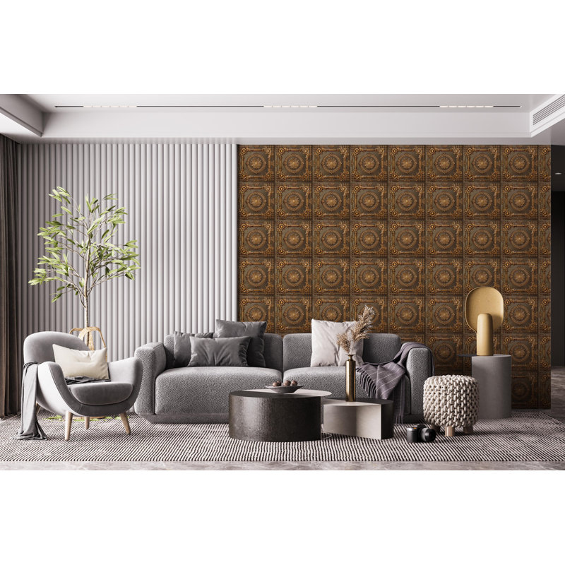 Carreau de plafond en PVC 2 pi x 2 pi Falkirk Perth