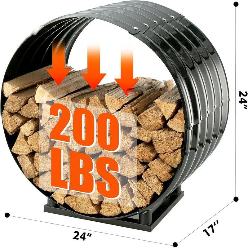 Firewood Rack, Outdoor Or Indoor