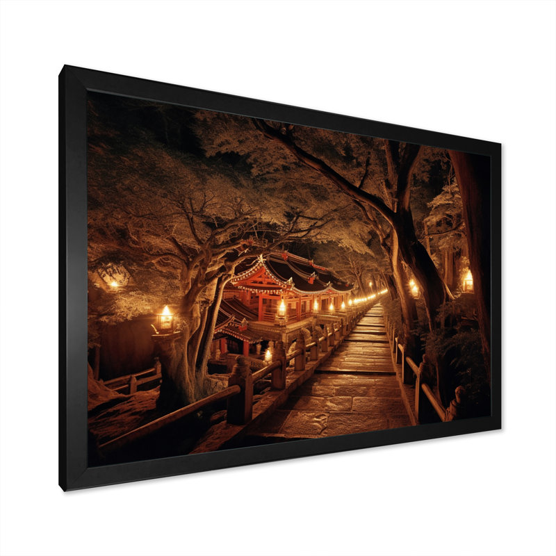 Capturing Asia'S Beauty III " Capturing Asia's Beauty III " Print, 30" H x 40" W x 1.5" D, Black Picture Framed