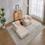 Canapé à compression, canapé-lit à plancher convertible à structure fixe, canapé modulaire sans accoudoirs, tissu chenille-661730206