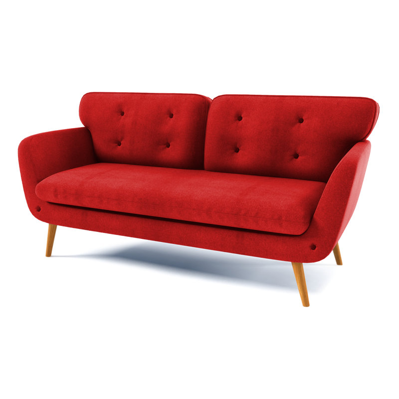 Destini Sofa, Red