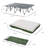 2 Folding Camping Cot With Sleeping Bag, Inflatable Mattress And Gentle Cushions, Transport Bag For Mattress, Pillows & Outdoor Attractive Trips