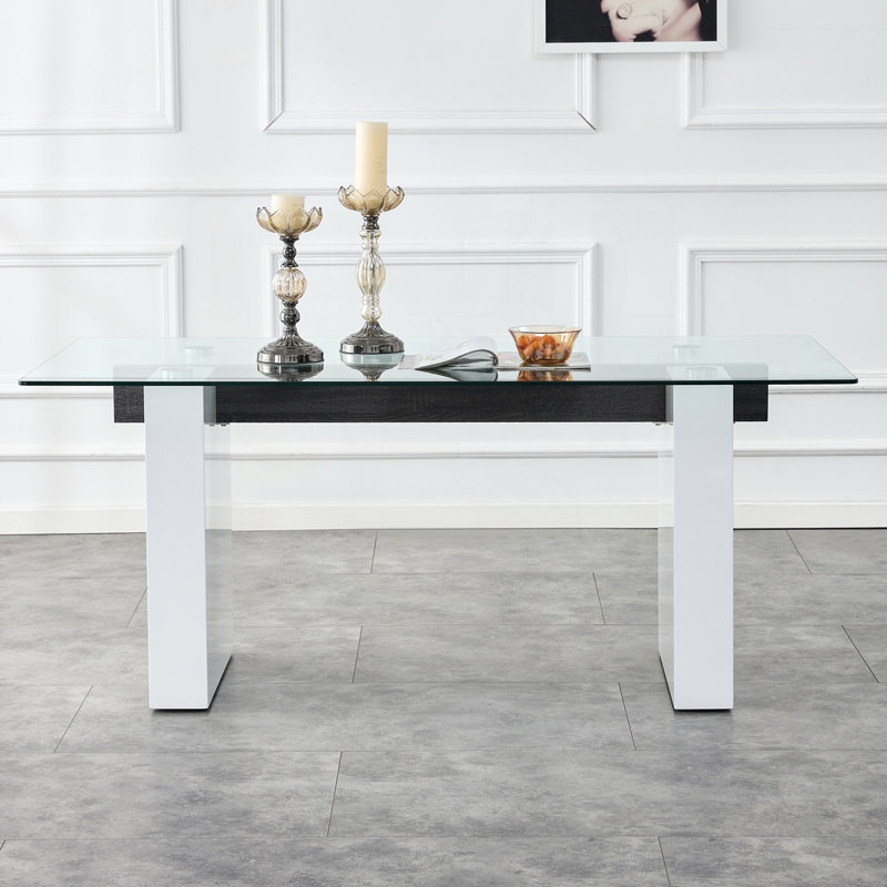 Large modern rectangular table