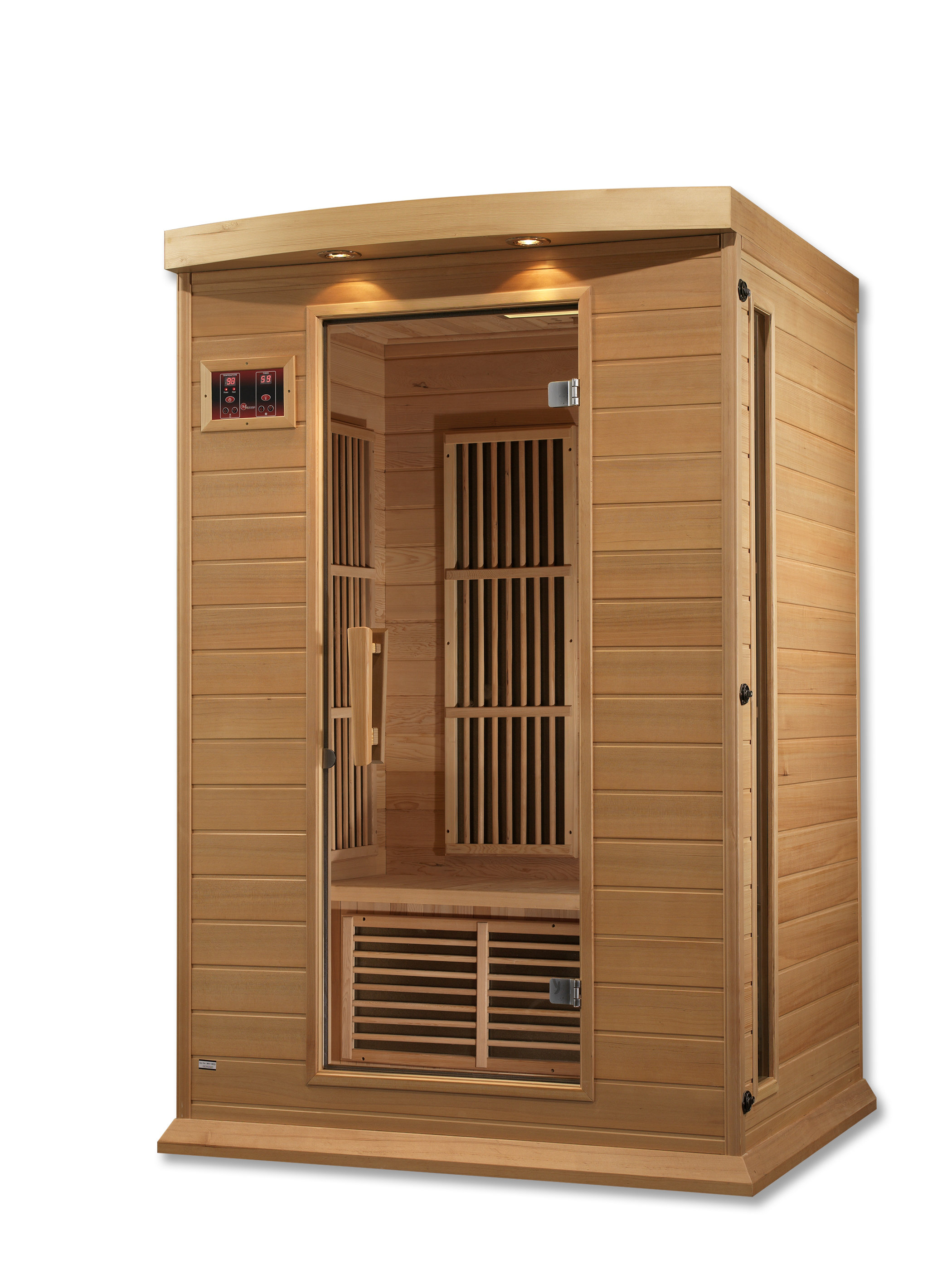Dynamic Saunas Dynamic Infrared Toulouse 2 Person Bluetooth Compatible ...