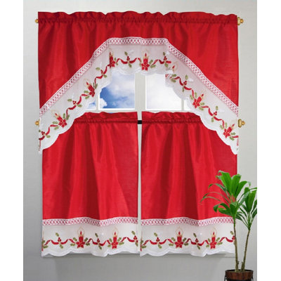 Issabell Swag Kitchen Curtain