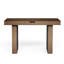 Bureau à domicile Adonia de 55,1 po de largeur avec station de charge et panneau perforé, table de jeu / salle à manger convertible, rangement à fermeture en douceur, peu encombrant pour les petits espaces-1524825261