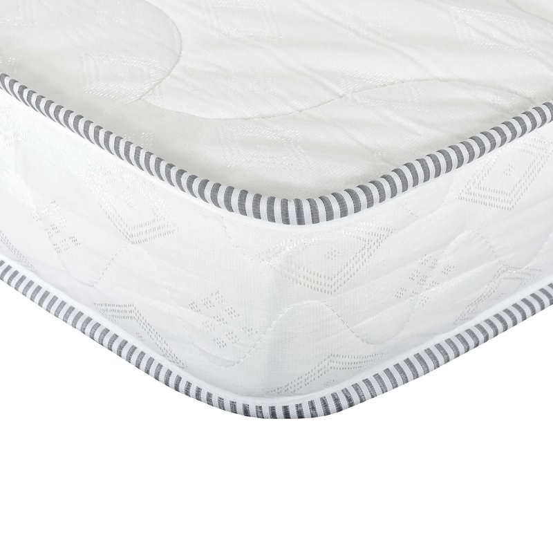 6 po Matelas simple réversible en mousse blanche dans une boîte, double face haute densité, noyau léger en polyuréthane, États-Unis, convenant à divers sommiers de taille de matelas, chambre à coucher de style moderne, installation facile,