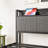Twin Size Bed Frame, Storage Headboard With Charging Station, Solid And Stable, No Box Spring Needed