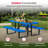 Leisure Craft Standard Outdoor Picnic Table-13673050-13673055