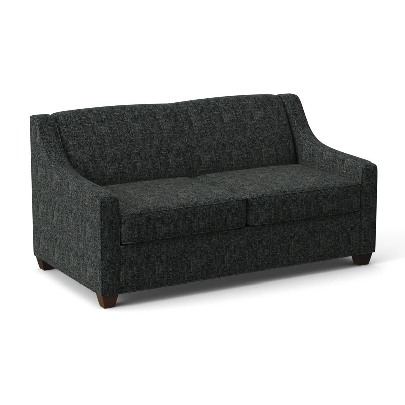 Phillips 68" Recessed Arm Sofa Bed with Reversible Cushions, Connelly Crow, Cafelle, Hybrid