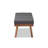 Polyester Upholstered Bench-69474412