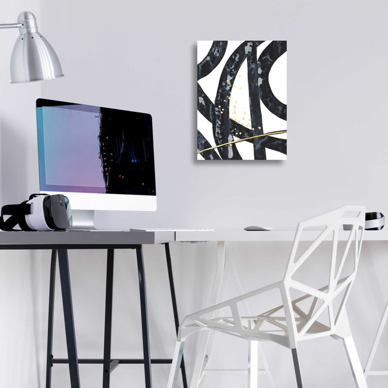 «Onyx Tracery I» par Renee W., H 16 po x l 12 po x P 0,13 po